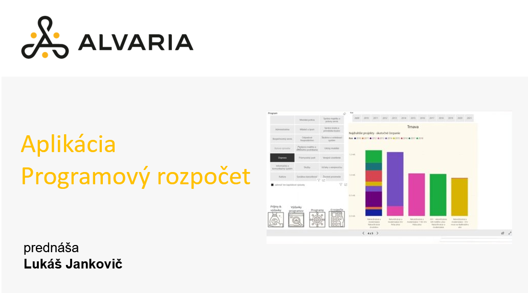 Aplikácia Programový rozpočet