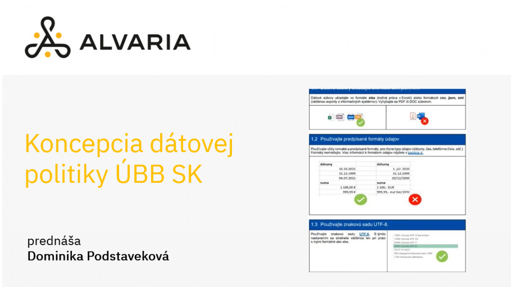 Koncepcia dátovej politiky Banskobystrického samosprávneho kraja – Dominika Podstaveková