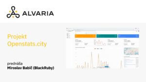 Nový projekt Openstats.city - Miroslav Babič